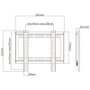 Aisens Soporte Eco Ultra Delgado para Monitor/TV 23-42'', 35kg, Negro